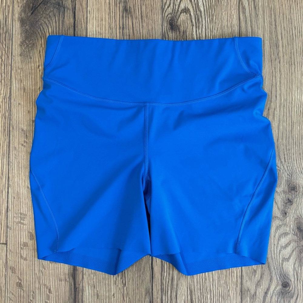Lululemon Base Pace High Rise Shorts 6" Size 12 In Poolside - Picture 3 of 7